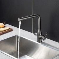 Смеситель для кухни Frap F4396-39 оружейная сталь