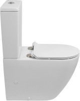 Унитаз-компакт напольный BelBagno Sfera-r BB2141CP-TOR безободковый, крышка BB2111SC с микролифтом, бачок BB2141T
