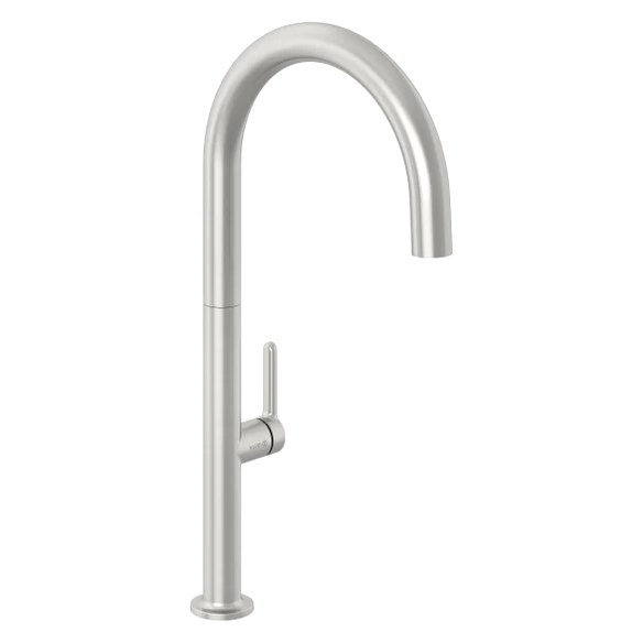 Смеситель для кухни Kludi Aurea 55803N575 никель брашированный