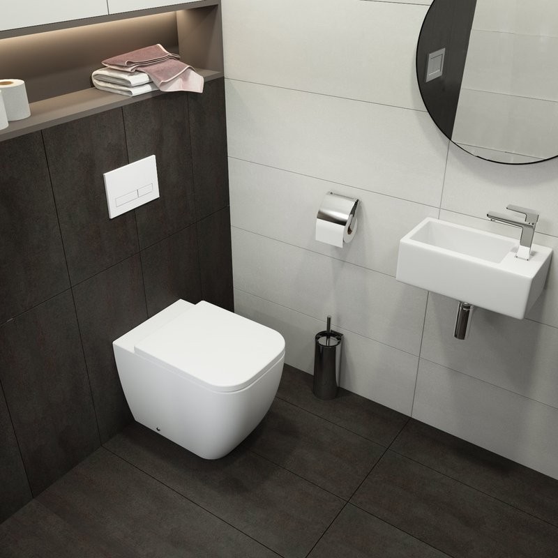 Унитаз приставной напольный Lavinia Boho One 33020050 с микролифтом