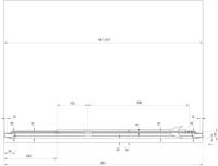 Душевая дверь в нишу Ravak Pivot PDOP2-100 Transparent, профиль белый
