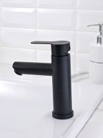 Смеситель для раковины РМС Sus124bl SUS124BL-001F чёрный Смеситель для раковины РМС Sus124bl SUS124BL-001F чёрный