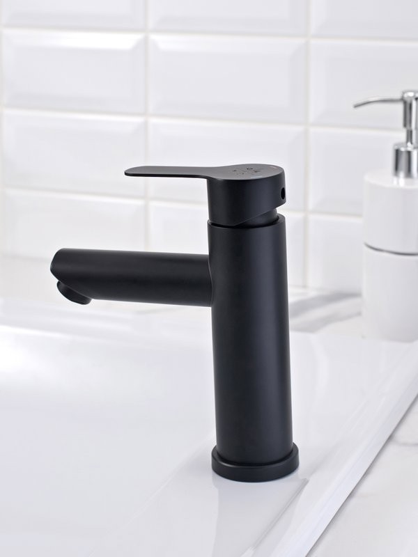 Смеситель для раковины РМС Sus124bl SUS124BL-001F чёрный