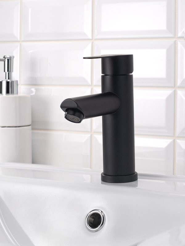 Смеситель для раковины РМС Sus124bl SUS124BL-001F чёрный