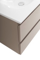 Тумба с раковиной BelBagno Kraft 70 подвесная, матовая бежевая, раковина bb-8099-70