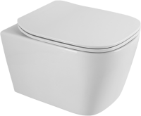 Унитаз подвесной BelBagno Albano BB120CHR безободковый, крышка BB903SC с микролифтом