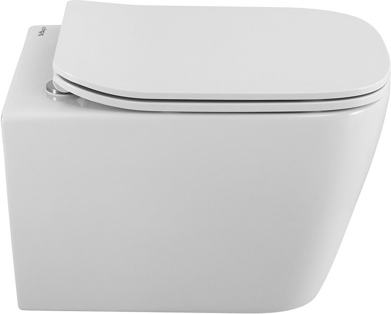 Унитаз подвесной BelBagno Albano BB120CHR безободковый, крышка BB903SC с микролифтом