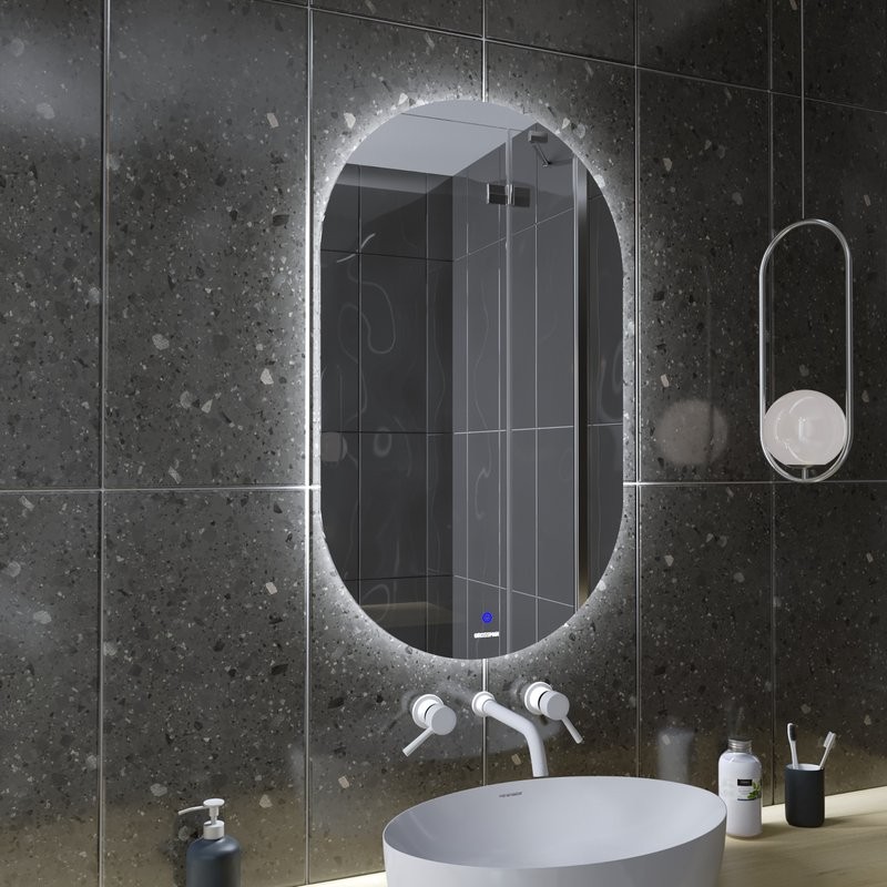 Зеркало Grossman Nero-промо 60 с подсветкой