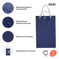 Штора для ванной IDDIS Promo P40PV11i11 180х180, синяя