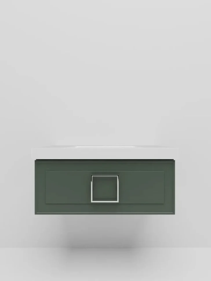 Тумба под раковину La Fenice Cubo 80 серая