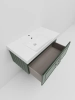 Тумба под раковину La Fenice Cubo 80 серая