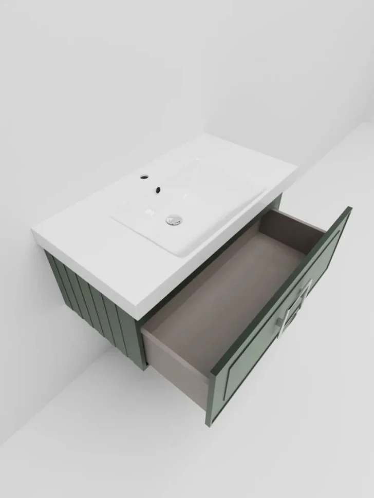 Тумба под раковину La Fenice Cubo 80 серая