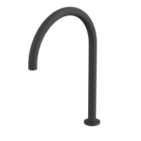 Смеситель для раковины WHITECROSS Y1214BL с изливом Y1203BL, черный матовый Смеситель для раковины WHITECROSS Y1214BL с изливом Y1203BL, черный матовый