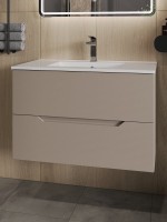 Тумба с раковиной Orange Line 80 латте матовый