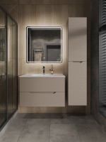 Тумба с раковиной Orange Line 80 латте матовый