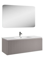 Мебель для ванной комнаты Sancos Snob R 1.0 120 doha soft Мебель для ванной комнаты Sancos Snob R 1.0 120 doha soft