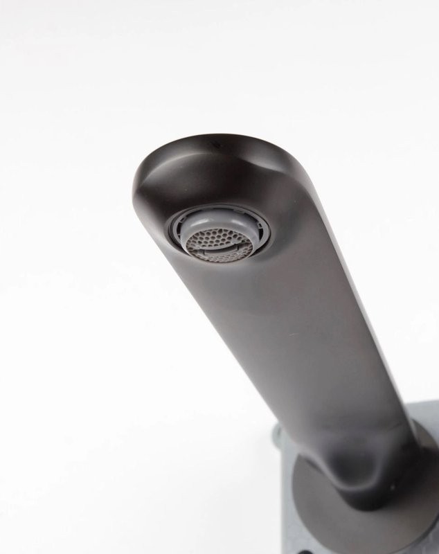 Смеситель для раковины Fashun A1185-7 С ВНУТРЕННЕЙ ЧАСТЬЮ, черный