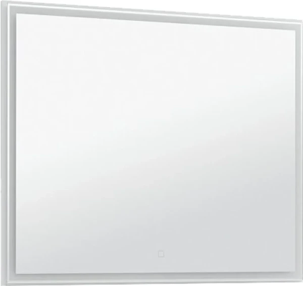 Зеркало Aquanet Nova Lite 100 белый глянец
