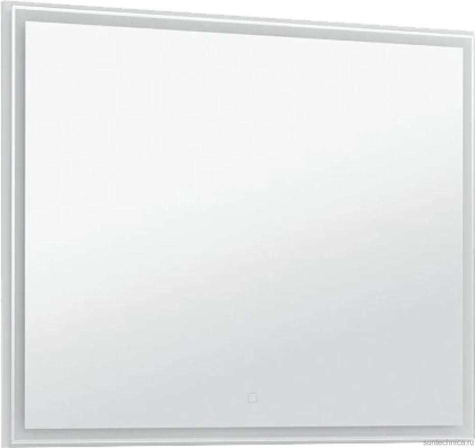 Зеркало Aquanet Nova Lite 100 белый глянец