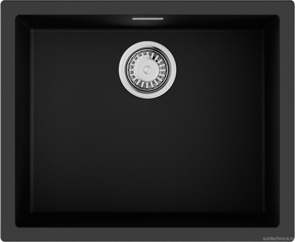 Комплект Мойка Omoikiri Yamakawa 55T-U/I-BL черная + Измельчитель Nagare 1000