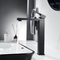 Смеситель для раковины Shevanik S7011H черный