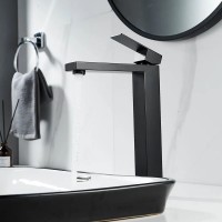 Смеситель для раковины Shevanik S7011H черный