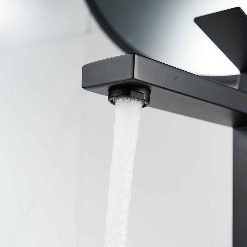 Смеситель для раковины Shevanik S7011H черный