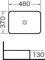 Мебель для ванной комнаты Grossman Фалькон 80 бетон, раковина GR-3016