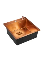 Мойка кухонная Emar PVD EMB-117A PVD Nano Coppery