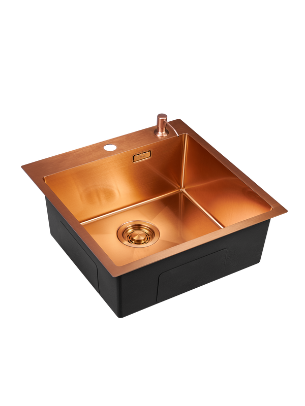 Мойка кухонная Emar PVD EMB-117A PVD Nano Coppery