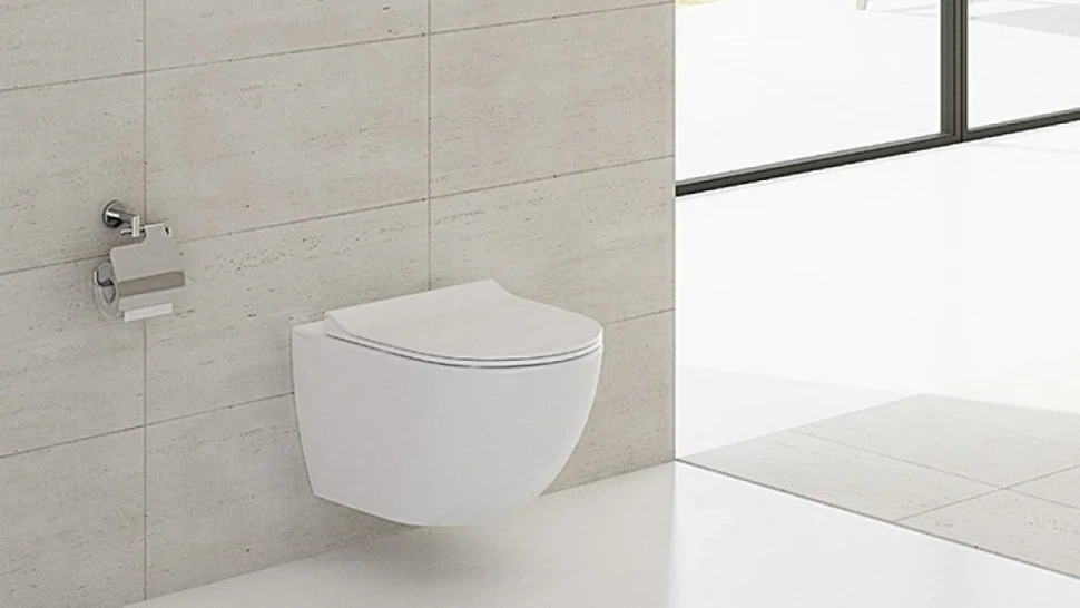 Комплект Унитаз подвесной VitrA Sento + Крышка + Инсталляция Geberit Duofix Delta 458.149.21.1 с кнопкой смыва, хром + Звукоизоляция