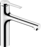 Смеситель для кухни Hansgrohe Zesis M33 74804000 механизм sBox lite, хром