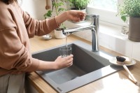Смеситель для кухни Hansgrohe Zesis M33 74804000 механизм sBox lite, хром