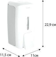 Диспенсер для мыла Fixsen Hotel 31012J белый Диспенсер для мыла Fixsen Hotel 31012J белый