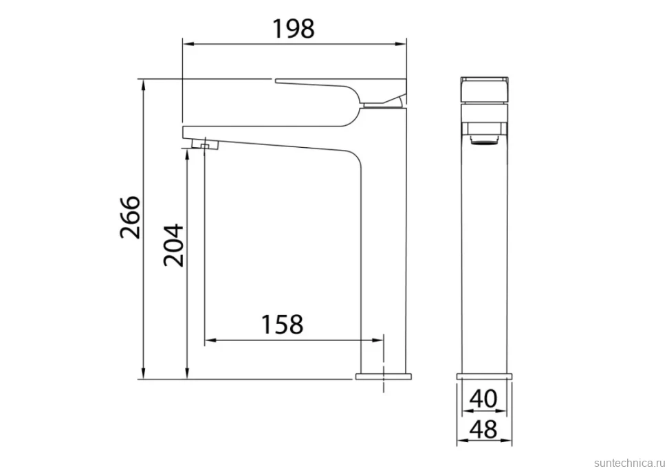 Смеситель для раковины Grossman Classic 520.K35.04.210 черный