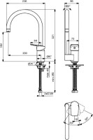 Смеситель для кухни Ideal Standard Ceraplan BD339AA хром