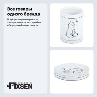 Набор Стакан Fixsen Teddy 600-3 + Мыльница 600-4 Набор Стакан Fixsen Teddy 600-3 + Мыльница 600-4