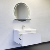 Зеркало круглое Comforty Арзамас 80 с подсветкой, бесконтактный сенсор