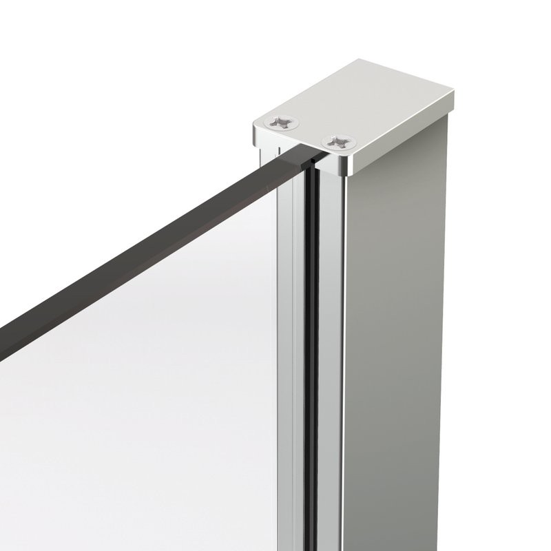 Душевой уголок Vincea Stella VSR-1ST8015CL 150x80 см, профиль хром, стекло прозрачное