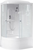 Душевая кабина Royal Bath RB 8120BK1-T R с высоким поддоном, с сиденьем
