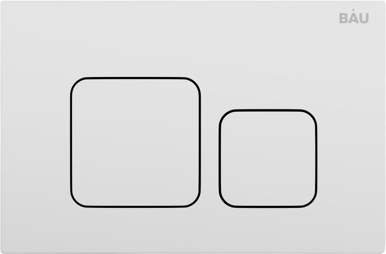 Комплект Унитаз подвесной Bauedge Bau Dream безободковый, с микролифтом + Инсталляция Bau Pro + Кнопка Soul, белая