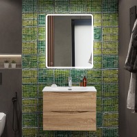 Тумба под раковину BelBagno Marino-cer-n 70 подвесная, rovere bianco