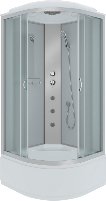 Душевая кабина Niagara Classic NG-2307-14G 80x80 см, с гидромассажем