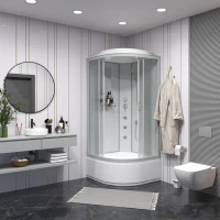 Душевая кабина Niagara Classic NG-2307-14G 80x80 см, с гидромассажем