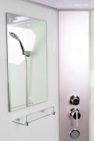 Душевая кабина Niagara Classic NG-2307-14G 80x80 см, с гидромассажем