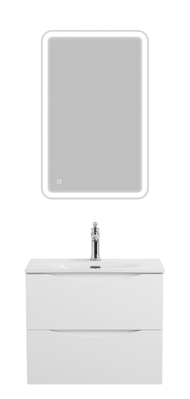 Мебель для ванной комнаты BelBagno Marino-cer-mini 50 подвесная, bianco lucido