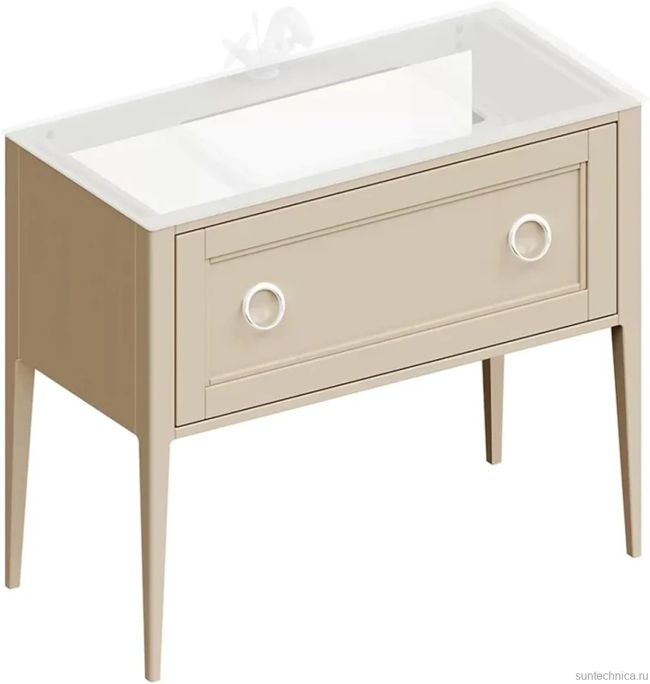 Тумба под раковину KERAMA MARAZZI Plaza Classic Neo 100 капучино матовый