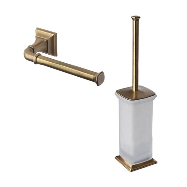 Набор Держатель Colombo Design Portofino B3208 DX бронза + Ершик B3206.bronze