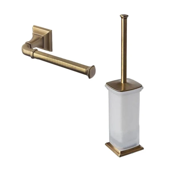 Набор Держатель Colombo Design Portofino B3208 DX бронза + Ершик B3206.bronze