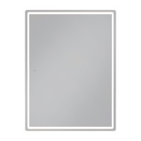 Зеркало-шкаф Vigo Geometry Comfort 60 с подсветкой и антизапотевателем, белый